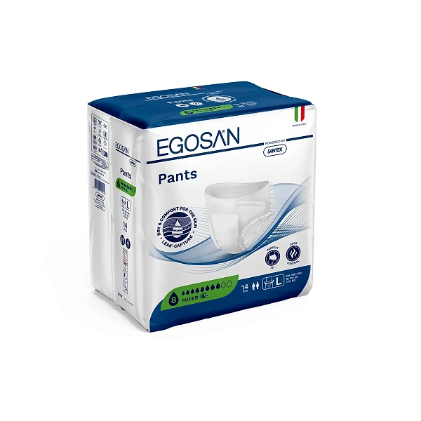 Egosan chiloti SUPER, L, > 70 kg, 100-150cm, 14 buc