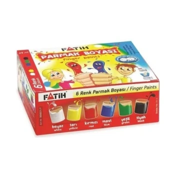 Vopsele p/u degete 6cul. (25ml) Fatih 50021
