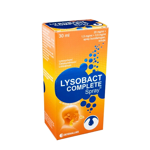 Lysobact Complete Spray bucofaring. 30ml 