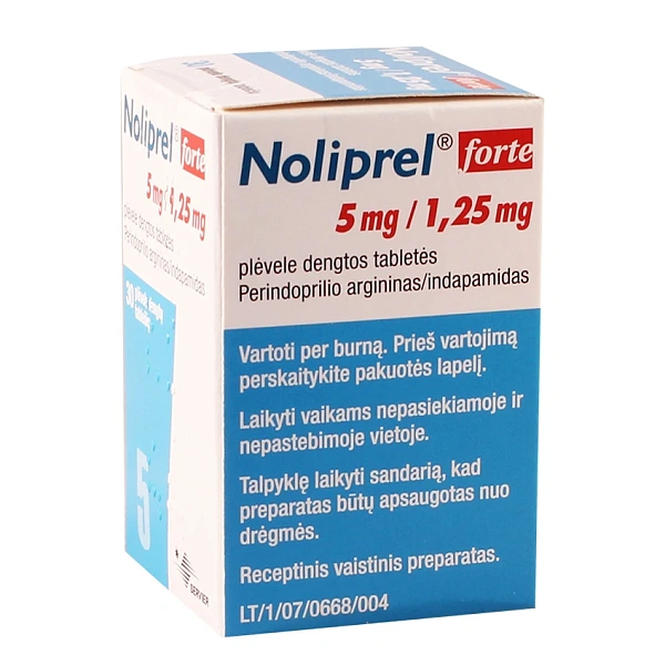 Noliprel Arg forte 5mg+1,25mg comp. film. N30