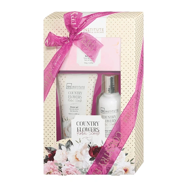 IDC Institute Set Country Flowers 3 piese IDC Institute Set Country Flowers 3 piese