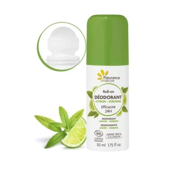 Fleurance Nature Deodorant cu lămâie si verbena 50ml