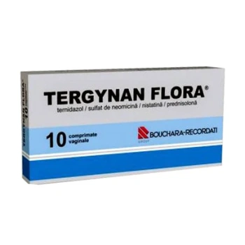 Tergynan Flora comprimate vaginale N10 