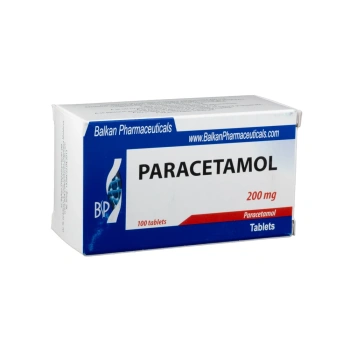 Paracetamol 200mg comp. N10x10 (BalkanPharm)