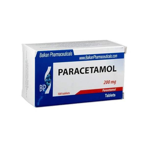 Paracetamol 200mg comp. N10x10 (BalkanPharm) Paracetamol 200mg comp. N10x10 (BalkanPharm)