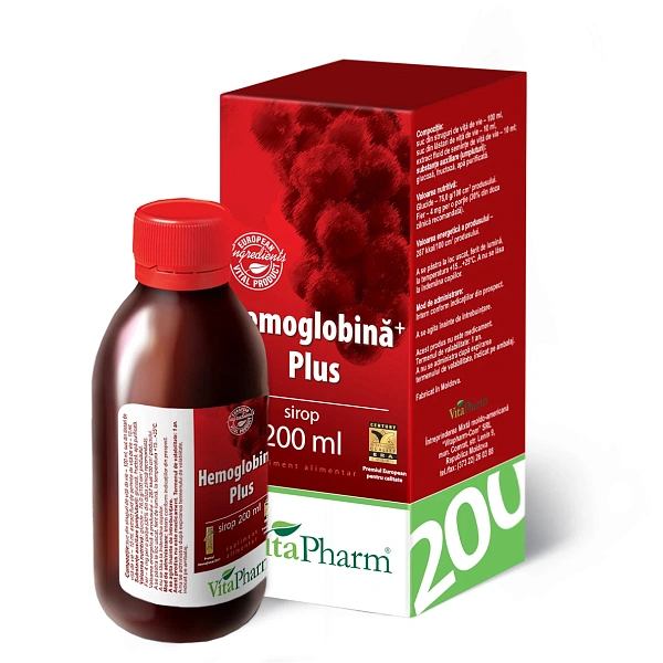 Hemoglobin Plus 200ml sirop 