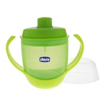 Chicco Canuță cu cioc tare, verde, 12+, 180 ml (68245)