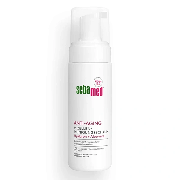 Sebamed Anti-Ageing Spumă micelară de curățare pentru față 150ml Sebamed Anti-Ageing Spumă micelară de curățare pentru față 150ml