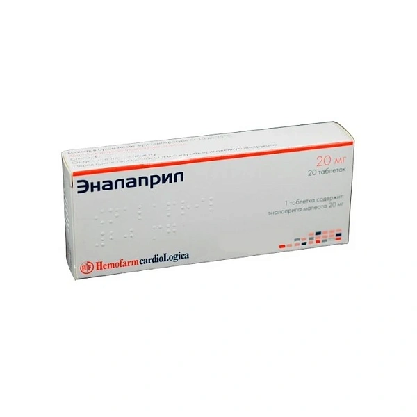 Enalapril 20mg comp. N10x2