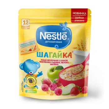Nestle Terci Shagaica 5 cereale+măr, pomușoare 220g