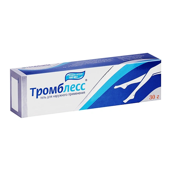 Trombless 1000 UI 30g gel N1 OTC
