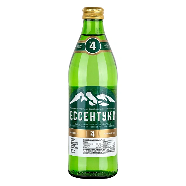 Apă minerală Esentuki N4, 0.5l Apă minerală Esentuki N4, 0.5l