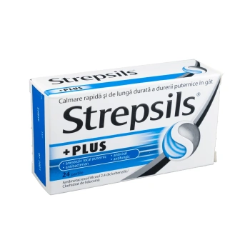 Strepsils Plus pastile N8x3 