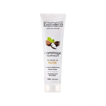 Evoluderm Gomaj nutritiv pentru față cu unt de  karite, 150ml (3046)