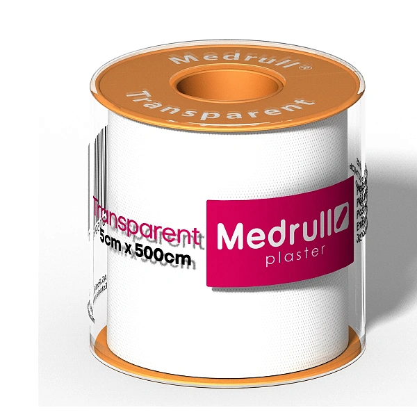 Emplastru 5x500cm transparent
