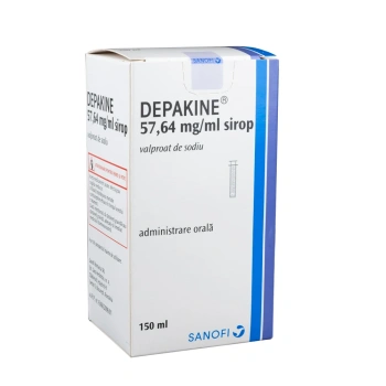 Depakin 57.64g/100ml 150ml sirop N1 