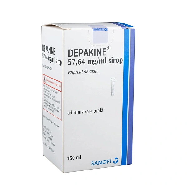 Depakin 57.64g/100ml 150ml sirop N1 