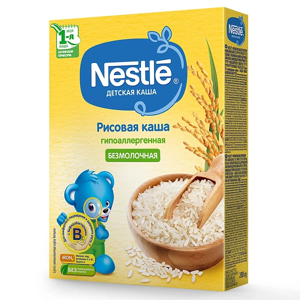 Nestle Terci Orez fără lapte 200g Nestle Terci Orez fără lapte 200g