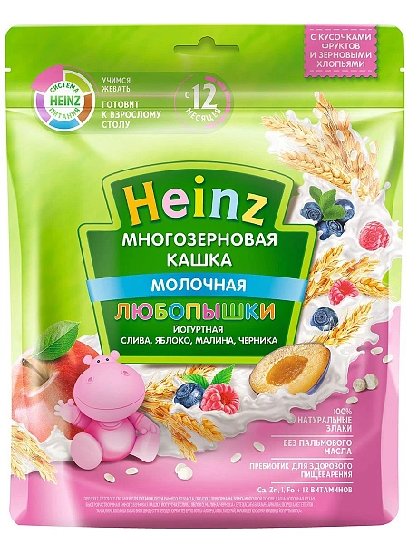 Heinz Terci Iaurt cu mere, zmeură, afine 200g Heinz Terci Iaurt cu mere, zmeură, afine 200g