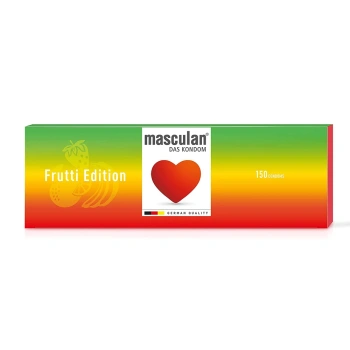 Prezervative Masculan Frutti Edition N150 (tutti frutti/capsuna/mar verde)