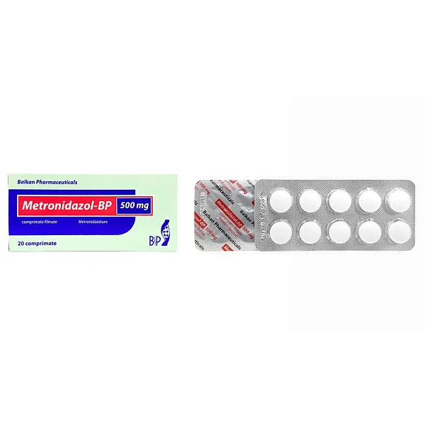 Metronidazol 500mg comp. N10x2 (Balkan Pharm.)