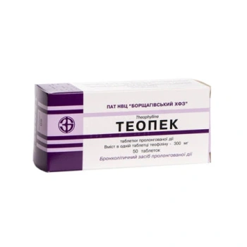 Teopek 300mg comp. N50 (Borsceagov)