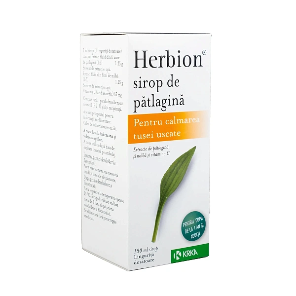 Herbion Sirop Patlagina 150ml 