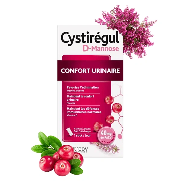 Nutreov Cys-Regul D-Mannose stick-uri N7