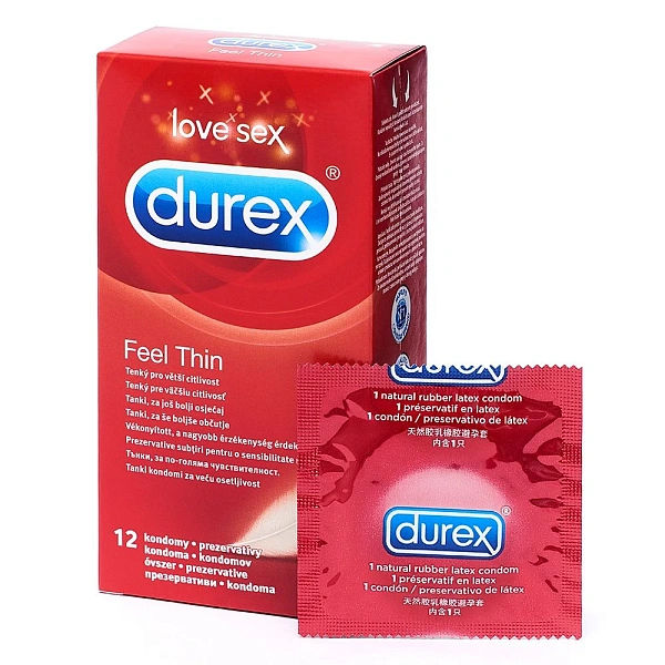 Prezervative Durex N12 Feel Thin Prezervative Durex N12 Feel Thin