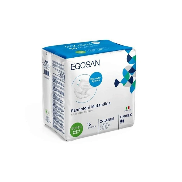 Egosan scutece Vita Soft SUPER, M, ***, 40 - 70 kg, 70 - 110 cm, 30 buc (*)