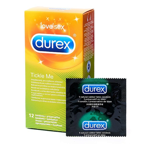 Prezervative Durex N12 Tickle Me Prezervative Durex N12 Tickle Me