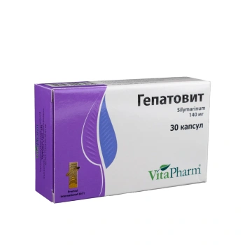 Hepatovit 140mg caps. N10x3 