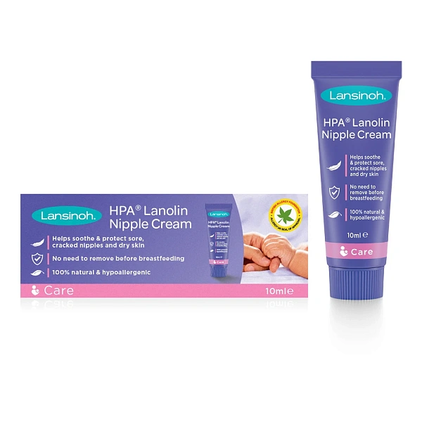 Lansinoh Crema cu lanolina pentru iritații sîn, 0+, 10ml (10305)