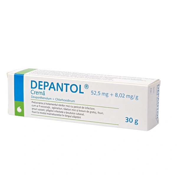 Depantol Cremă 52.5mg+8.02mg 30g N1 OTC