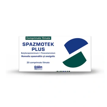 Spazmotek Plus 510mg comp. film. N10x2  Spazmotek Plus 510mg comp. film. N10x2