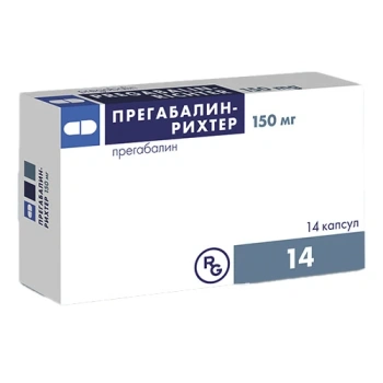 Pregabalin-Richter 150mg caps. N14x4