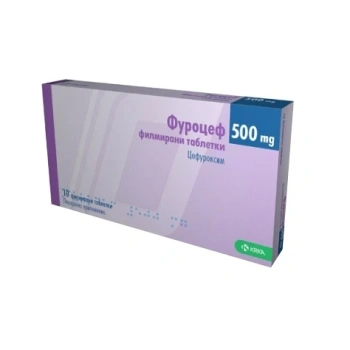 Furocef 500mg comp. film. N10