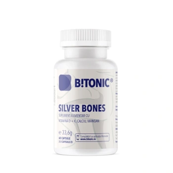Bitonic Silver Bones Ca-vit.D-vit.K-Mn.Glucozamin caps N60