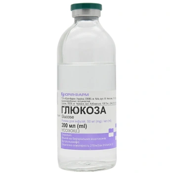 Glucoza 5% 200ml sol.perf. N1 (Iuria-farm)