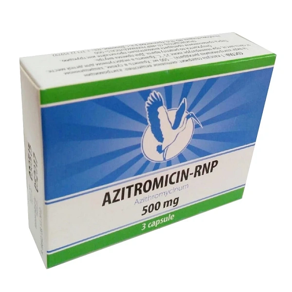 Azitromicin-RNP 500mg caps. N3 Azitromicin-RNP 500mg caps. N3