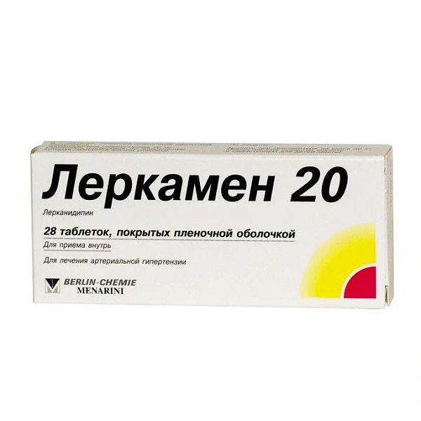 Lerkamen 20mg comp. film. N14x2