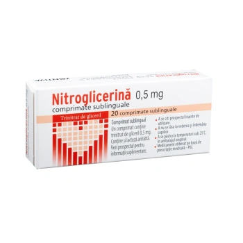 Nitroglicerin 0.5mg comp. N20