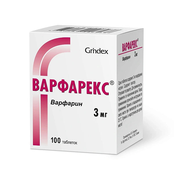 Warfarex 3mg comp. N100