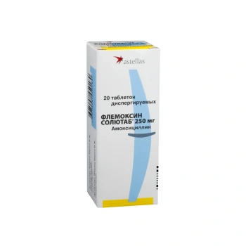 Flemoxin solutab 250mg comp. N5x4