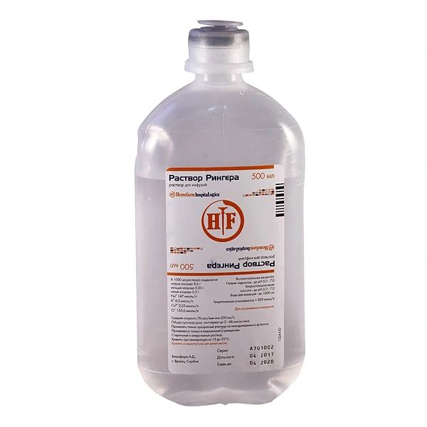 Ringer 500ml sol. perf. (Hemofarm)