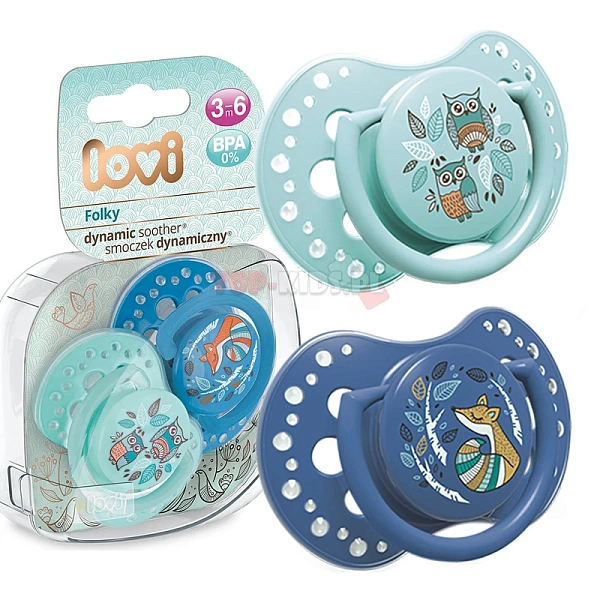 Canpol Baby  22/842 LOVI Suzeta 3-6luni N2 FOLKY B