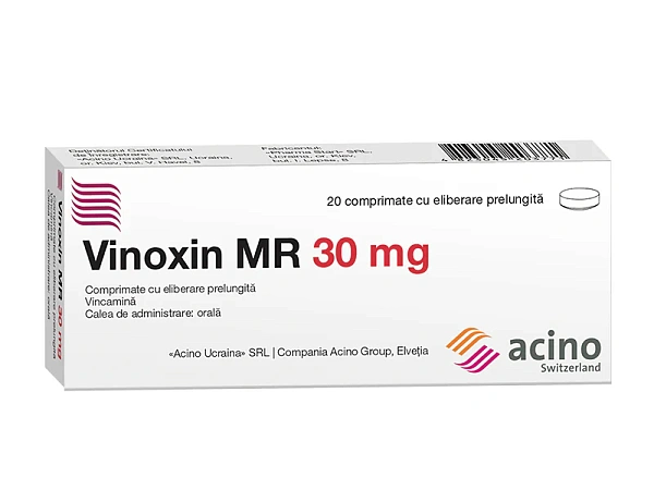 Vinoxin MR 30mg comp.eliberare prelungită N20