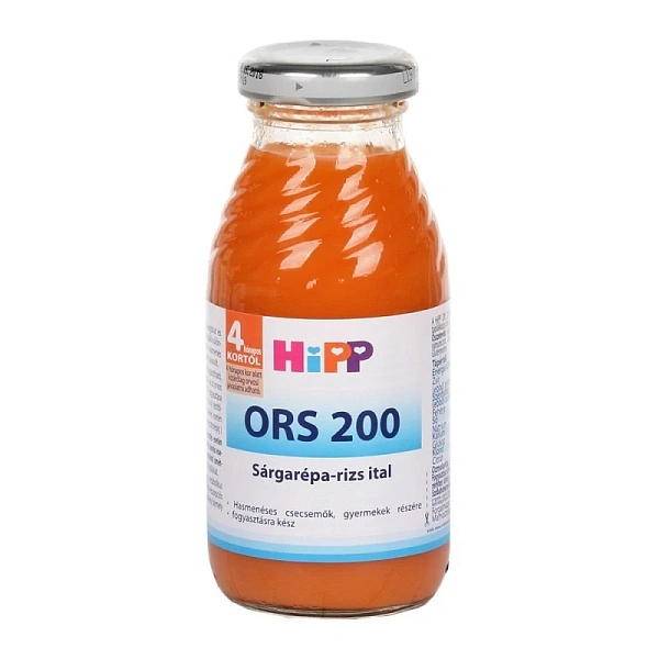 Hipp 2300 ORS200 Amestec morcov cu orez și minerale (4 luni) 200ml Hipp 2300 ORS200 Amestec morcov cu orez și minerale (4 luni) 200ml