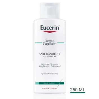 Eucerin DermoCapillaire Șampon Gel anti-matreata (scalp gras) 250ml