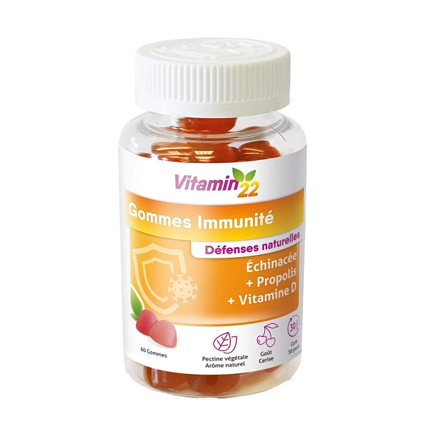 INELDEA Vitamin 22 Immunite jeleuri N60 INELDEA Vitamin 22 Immunite jeleuri N60